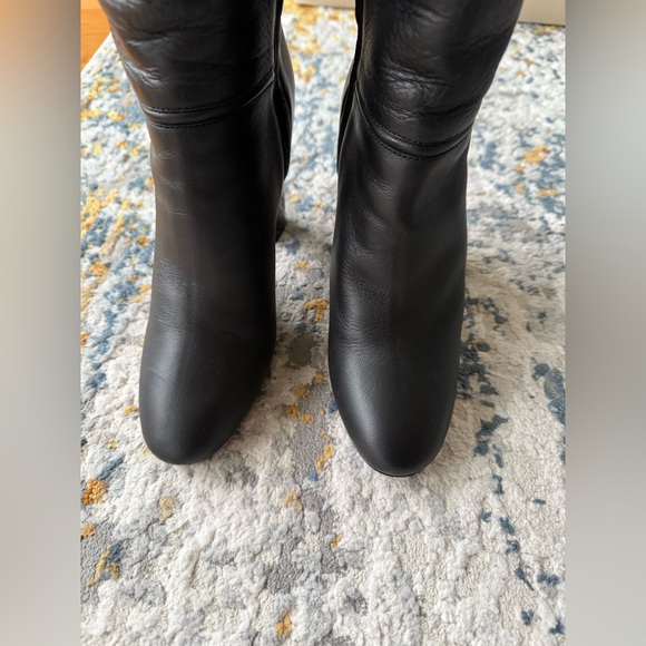 LIKE NEW Burberry Jazmine 100 Heritage Soft Leatyer Boots - Size 38 EU - Black - Picture 2 of 13